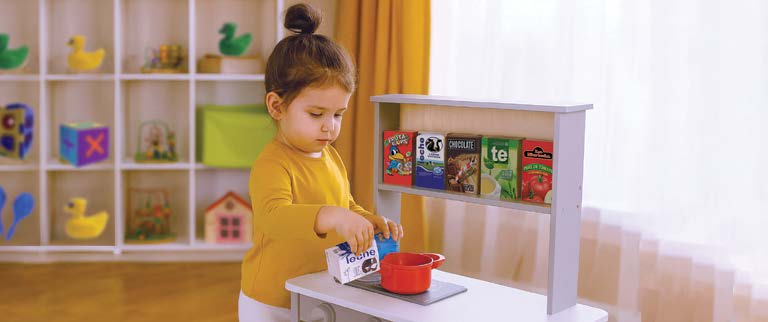 Reproducción de productos comunes de supermercado que ayudan — El Mundo de Sophia