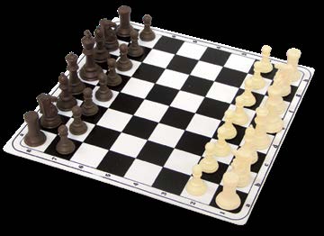 Ajedrez con Tablero de Tela Los clásicos juego de Ajedrez co — El Mundo de Sophia
